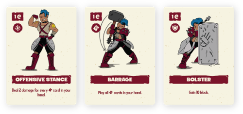 Warrior cards